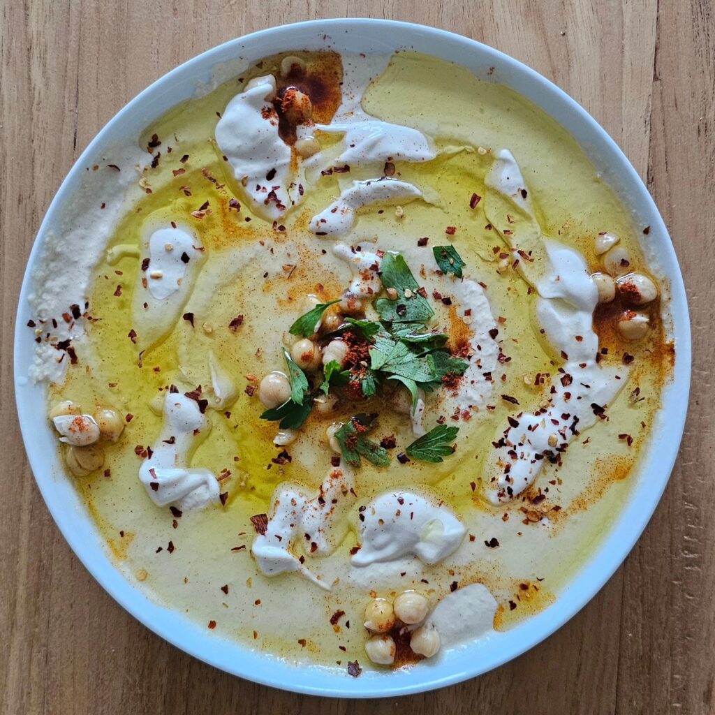 Hummus - Palestinian National Dish that Zionist have been trying to steal.
